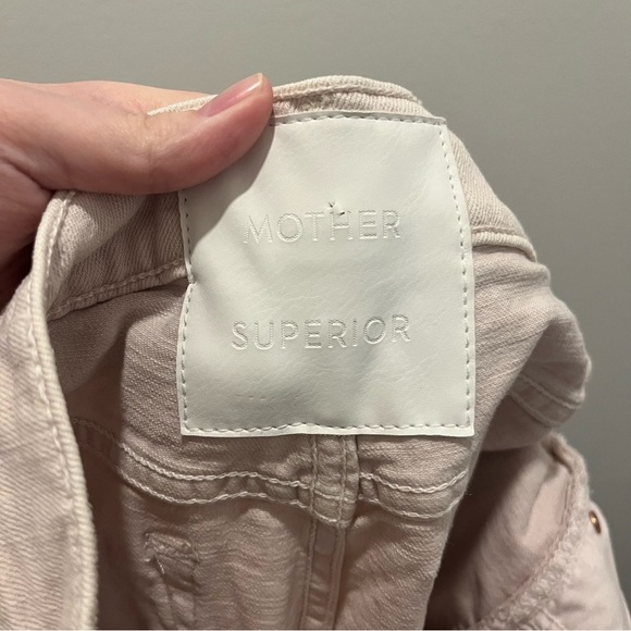 Mother Superior High Waisted Rascal Ankle The Devil Drinks Coffee Size 26 - Picture 9 of 10